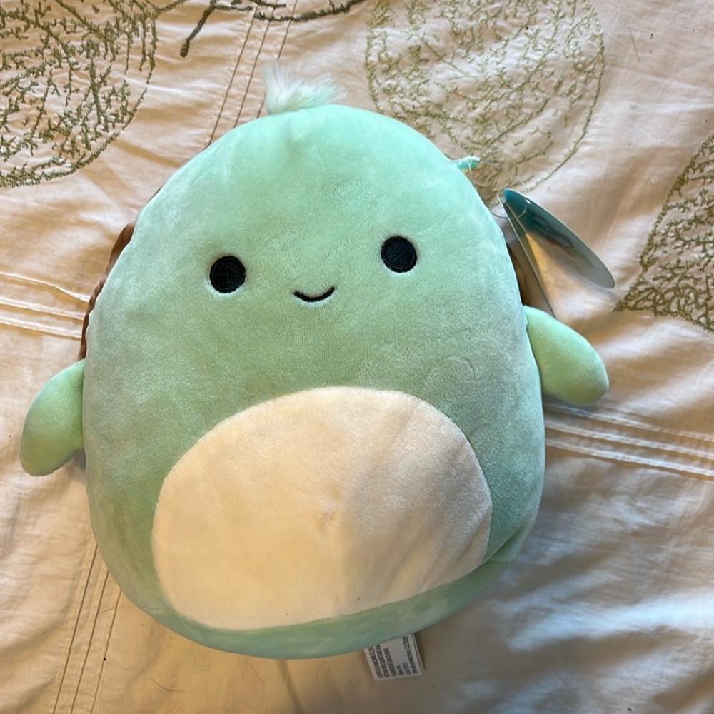 Squishmallow turtle 8”